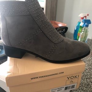 Grey Booties